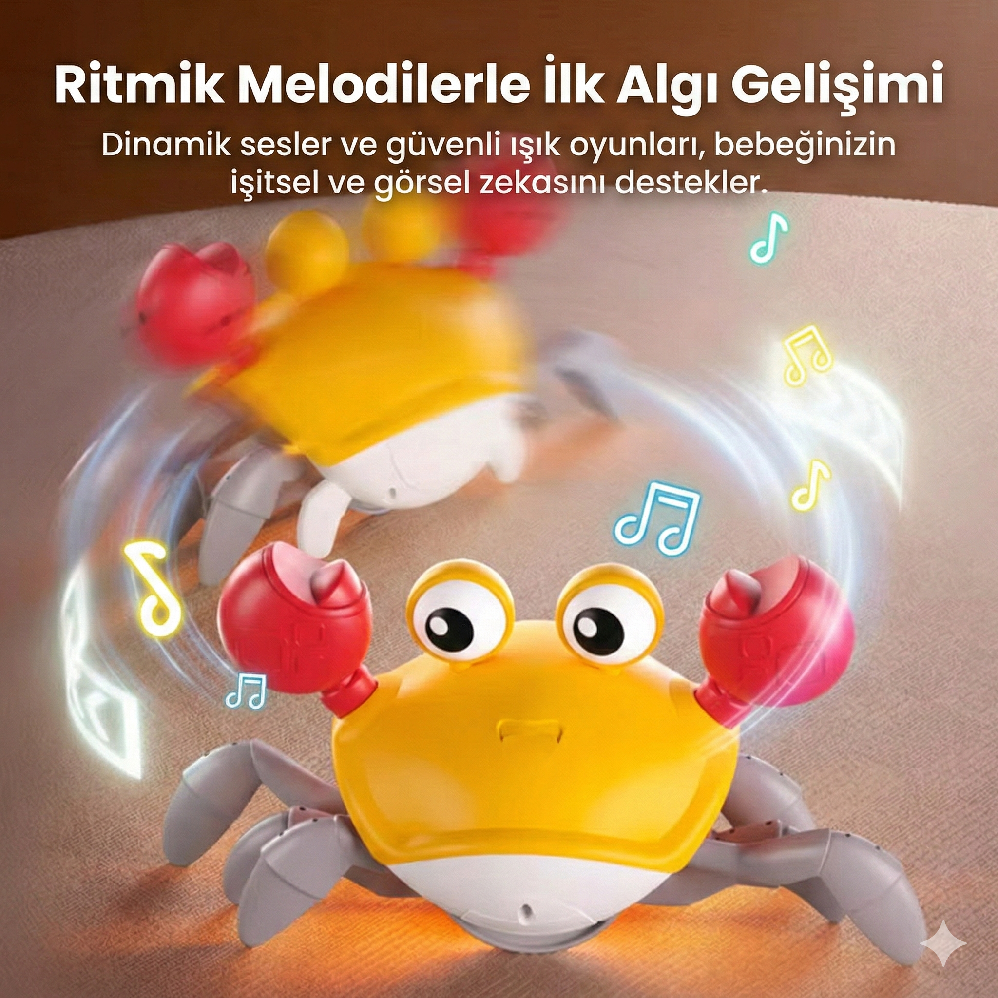POCHIVA™ Sensörlü Hareket Gelişim Oyuncağı